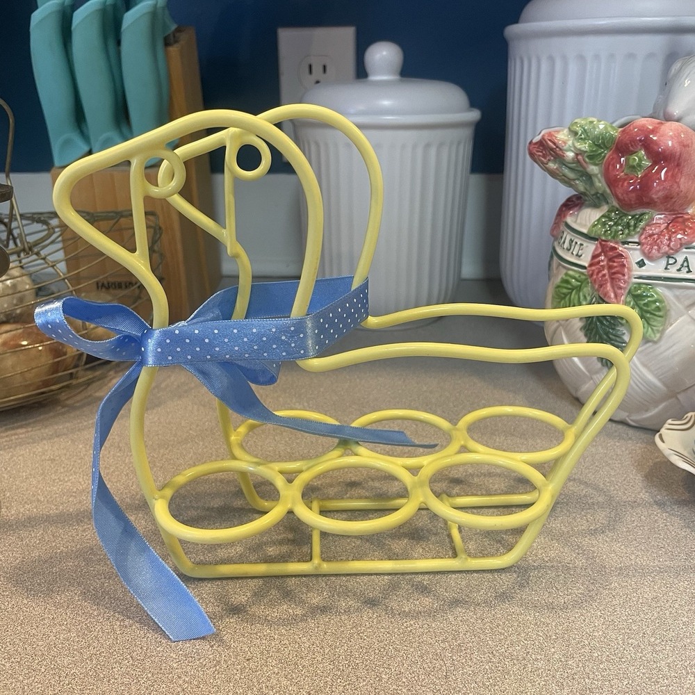 Vintage AVON Easter Eggstravaganza Decorative Egg Duck Display Stand